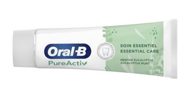 100 Dentifrices PureActiv de Oral B à tester