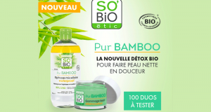 100 Duo Nettoyant Pur Bamboo de SO'BiO étic à tester