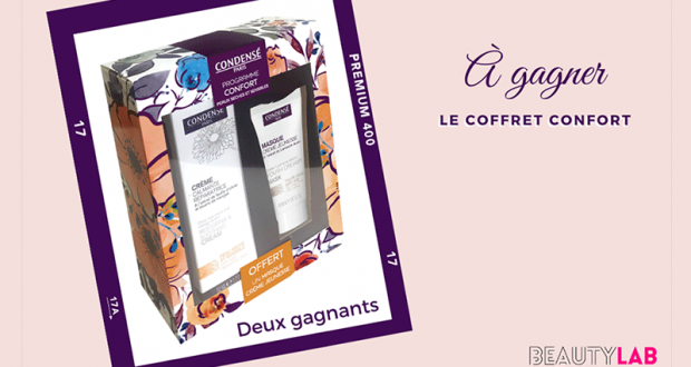 2 coffrets de soins confort Condensé offerts