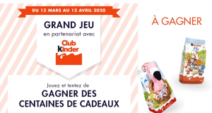 250 chocolats Kinder offerts