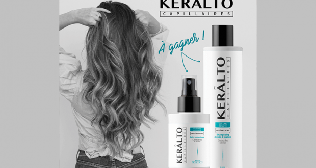 3 gammes de produits pour les cheveux Kerâlto Capillaires offertes