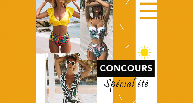 3 maillots de bain offerts