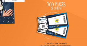 300 places de cinéma offertes