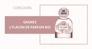 5 flacons de parfum bio Acorelle offerts