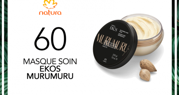 60 Masque soin Ekos Murumuru de Natura à tester