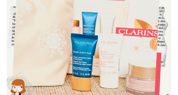 Coffret beauté Clarins offert