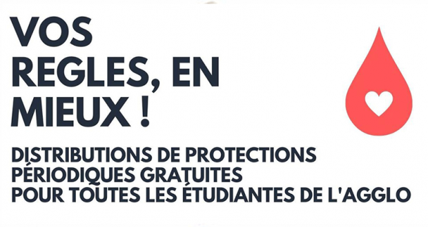 Distribution gratuite de protections périodiques - Saint-Malo