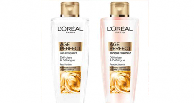 Testez la gamme de démaquillants Age Perfect de L’Oréal Paris