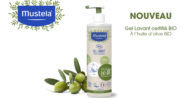 Testez le Gel lavant bio Mustela