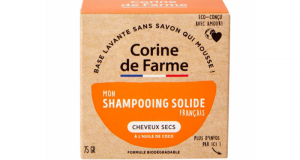 Testez le Shampooing Solide Français Cheveux Secs