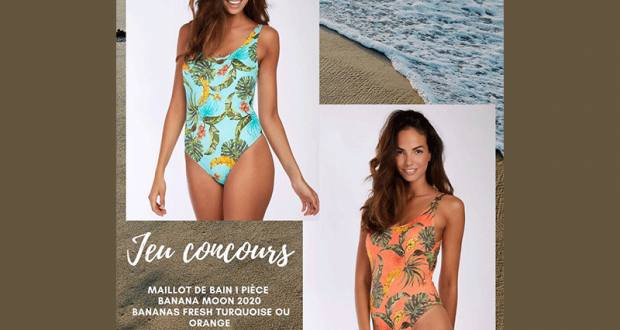 Un maillot de bain 1 pi ce Banana Moon offert Turquoise ou Orange