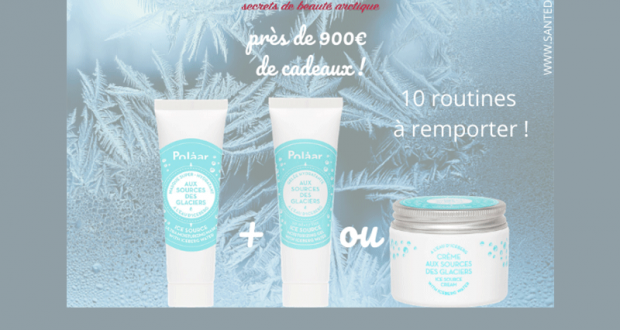 10 lots de 3 produits de soins Polaar offerts