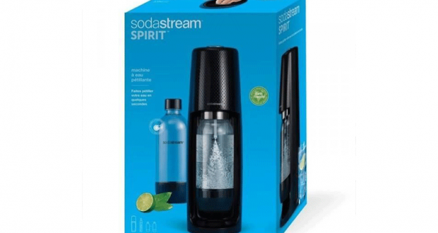 10 lots machine Spirit + MOB noire Sodastream offerts