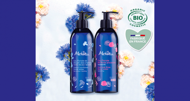 10 produits Melvita Eau Florale de Rose offerts