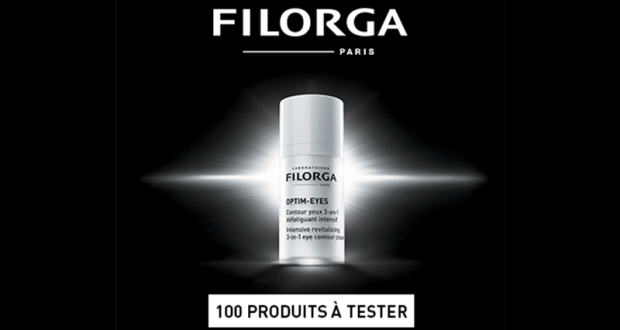 100 Soins Optim-Eyes Contour yeux 3-en-1 Filorga à tester