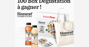 100 box dégustation Honest offertes