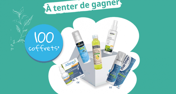 100 coffrets de Produits cosmétiques offerts