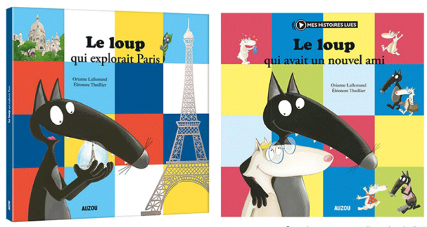 20 livres papier Le Loup qui explorait Paris offerts