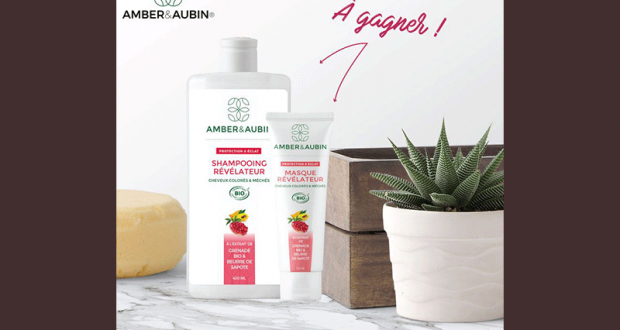 3 lots de produits capillaires Amber & Aubin offerts