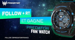 5 montres Predator Gaming offertes