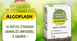 50 boîtes d'engrais granulés universel Algoflash offertes