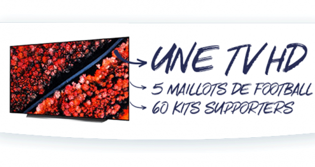 60 kits de supporters offerts