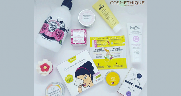 Coffret de produits de beauté offert par CosmÉthique