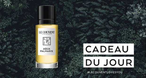 Parfum Aqua Palmaris Le Couvent offert