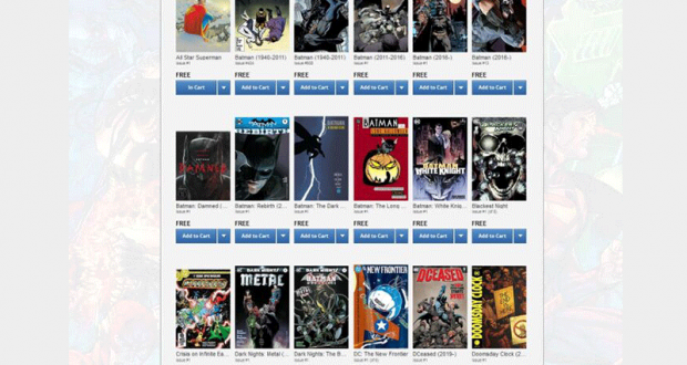 Sélection de 34 Comics DC Comics Essentials Gratuits