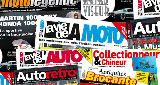Sélection de magazines aux éditions LVA gratuits