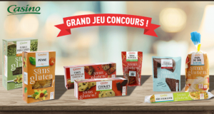 10 paniers garnis Casino de 10 produits sans gluten offerts