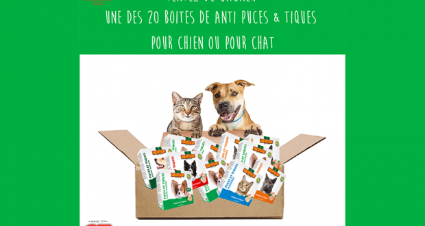 20 boîtes de anti puces & tiques Biofood offertes