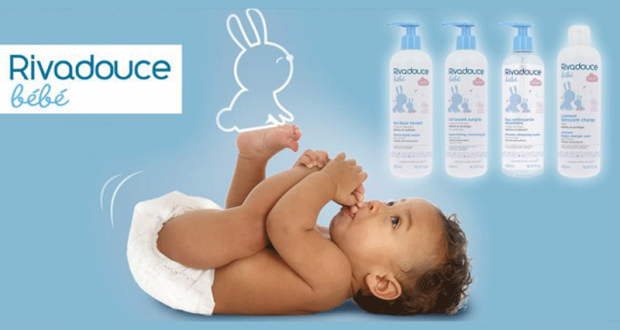 30 lots de produits de soins Rivadouce bébé offerts