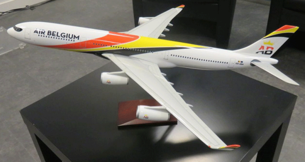 30 maquettes d’avions Air Belgium offertes