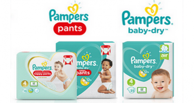 3000 packs de couches Pampers Baby Dry offerts