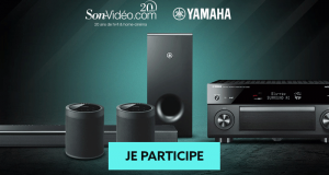 4 ensembles home-cinéma Yamaha offerts