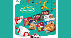 40 paniers de produits surgelés Hünkar offerts