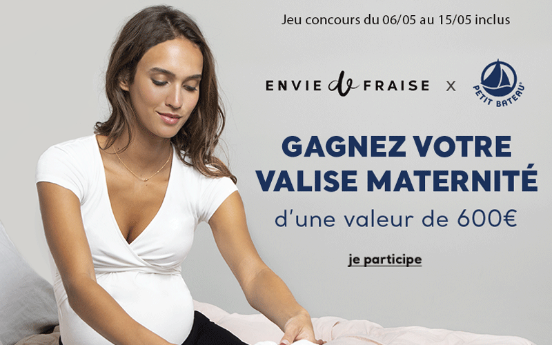 Valise maternité petit deals bateau envie de fraise