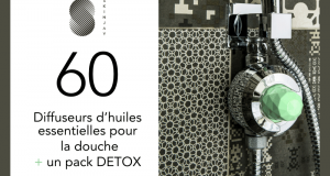 60 Diffuseurs d’huiles essentielles pour la douche SKINJAY à tester