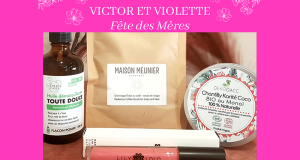 Lot de 4 produits de soins Victor et Violette offert