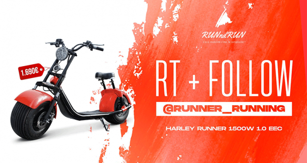 Un Harley Runner 1.0 offert