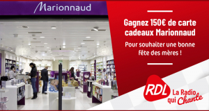 Une carte cadeau Marionnaud de 150 euros offerte