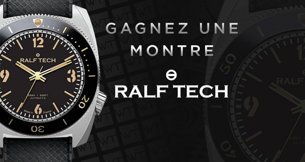 Une montre RALF TECH WRB First Edition offerte (valeur 1185 euros)
