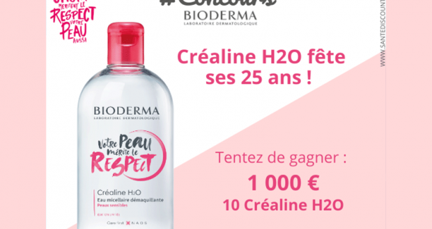 10 Bioderma Créaline Editions Collector Respect offerts