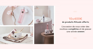 10 lots de 400€ de produits Rituals offerts