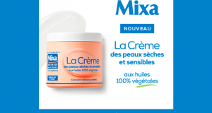 100 Crèmes des peaux sèches de Mixa à tester