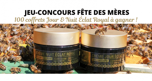 100 coffrets de 2 produits de soins Éclat Royal offerts