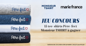 15 T-shirt Père-Fect monsieur Tshirt offerts