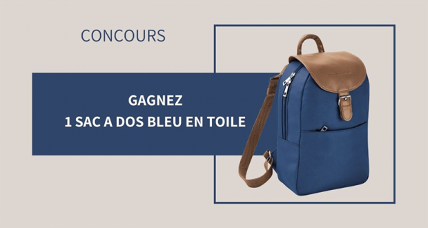 15 sacs à dos en toile offerts