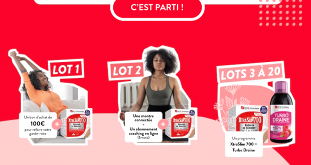 20 lots de 2 compléments alimentaires offerts